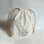 Saquinho de algodão M cru